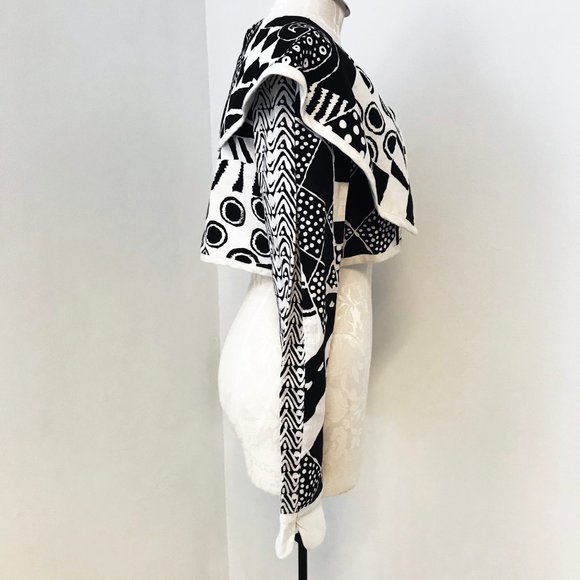 Vintage 90s 6 Linen Art Print Hip Hop 2 Piece Set - Picture 6 of 16